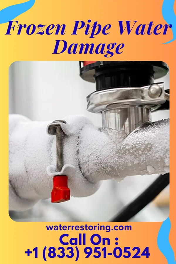Frozen Pipe Water Damage in Dixon, WY
